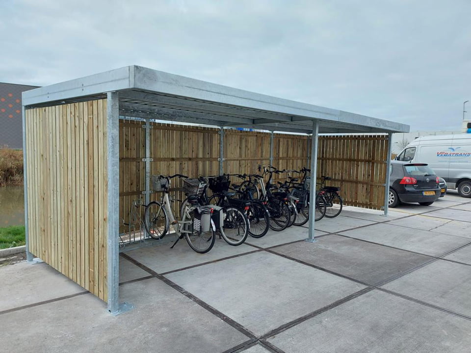 Fietsenstalling in hellevoetsluis