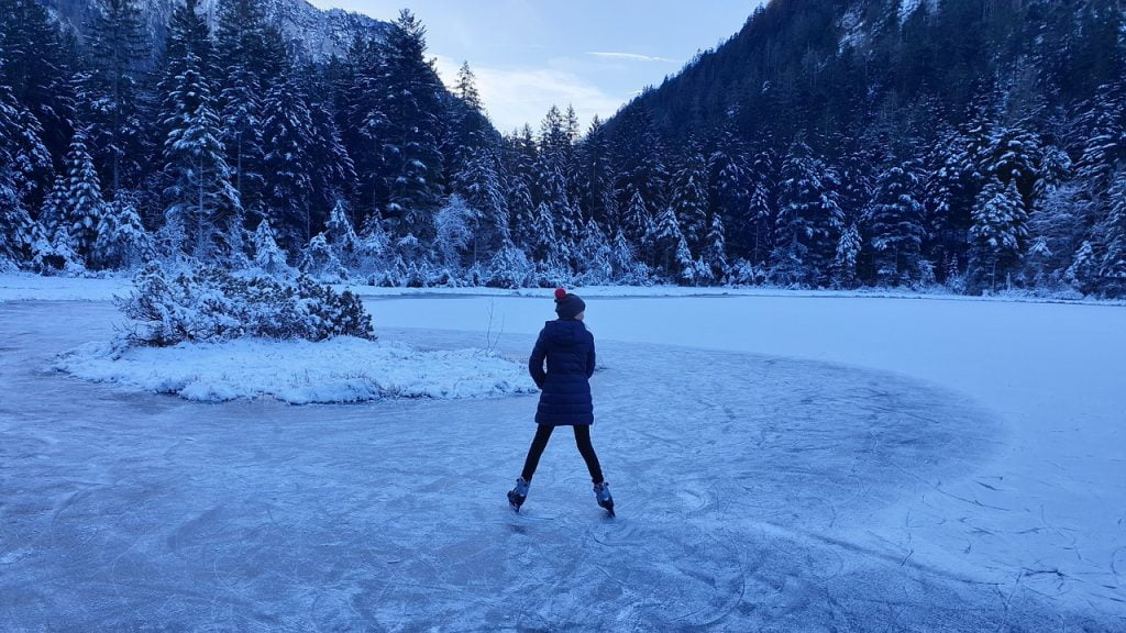 Schaatsbaan in hellevoetsluis