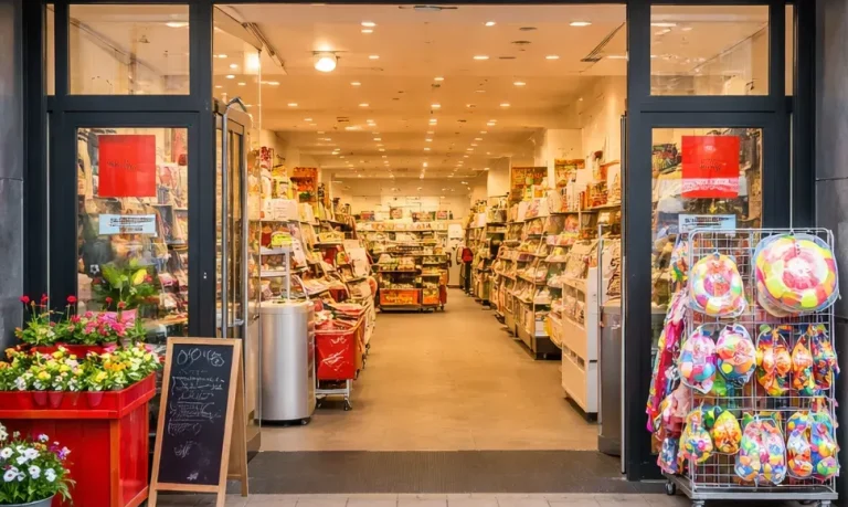 Vooraanzicht van de HEMA in Hellevoetsluis